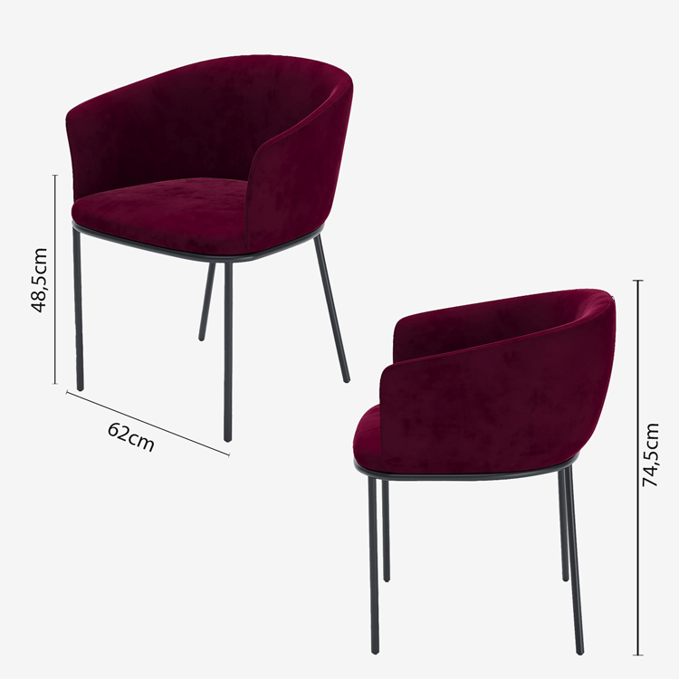 Fauteuils de table salle à manger de style vintage chic - Potiron Paris, la décoration intérieur moderne