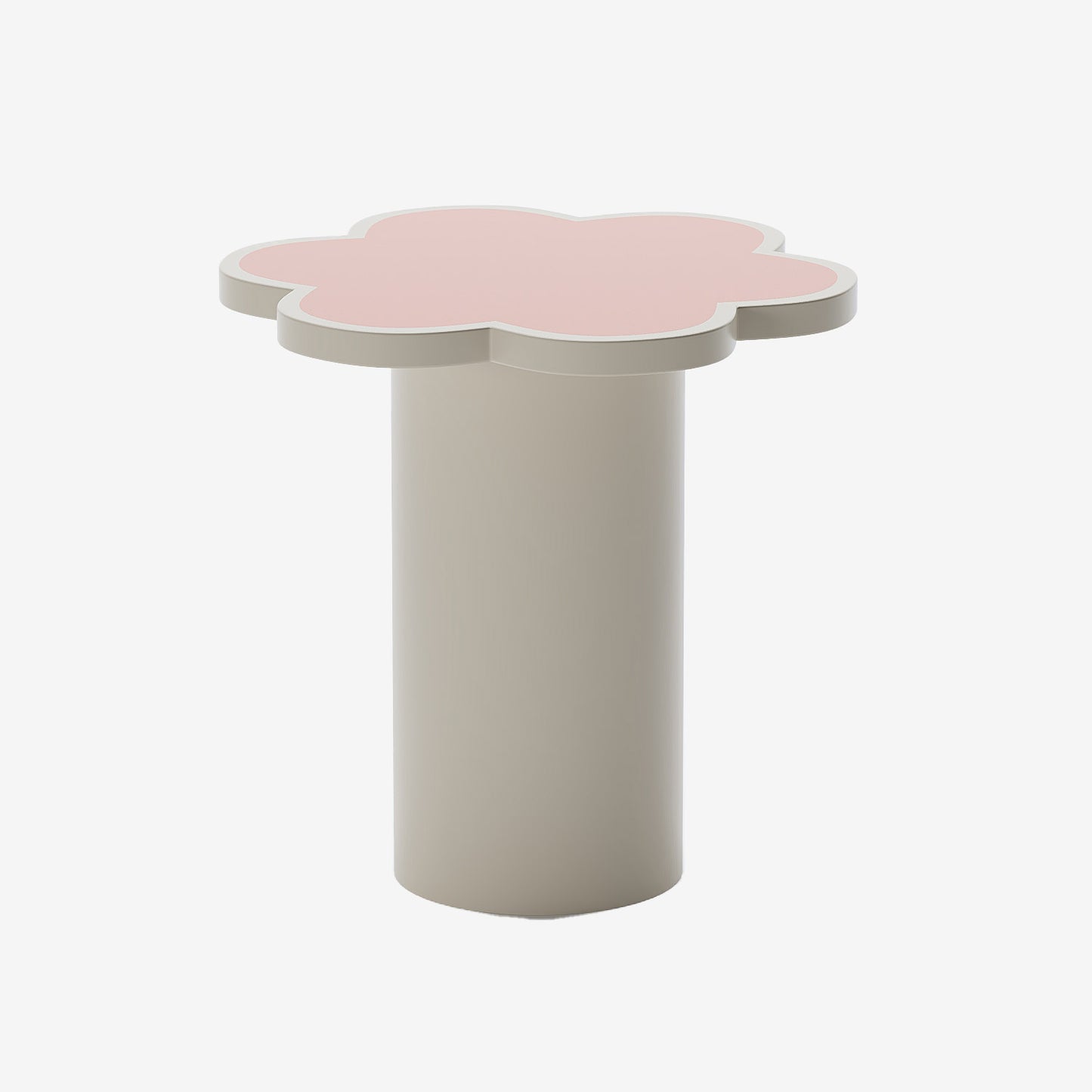 Table de chevet bois rose pour chambre enfant bohème Potiron Paris