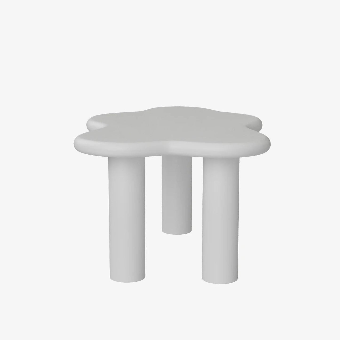 Clémentine – Table basse design en magnésie blanche Potiron Paris