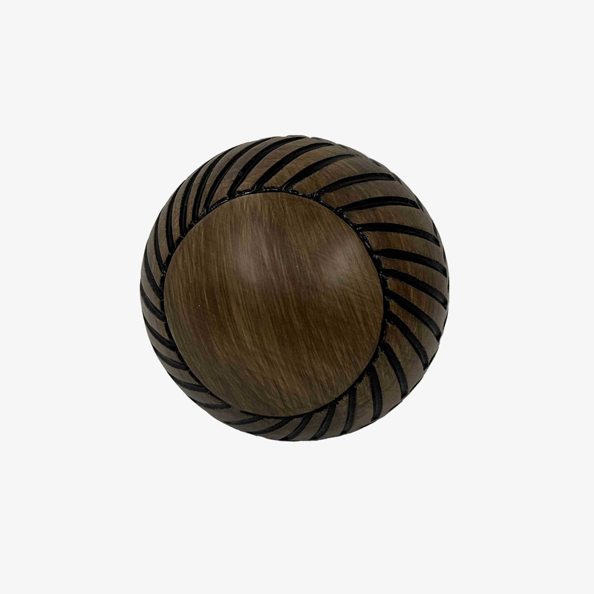 Collection déco exotique, déco bohème ethnique chicBoule déco en résine effet bois sculpté - Potiron Paris, la déco contemporaine chic