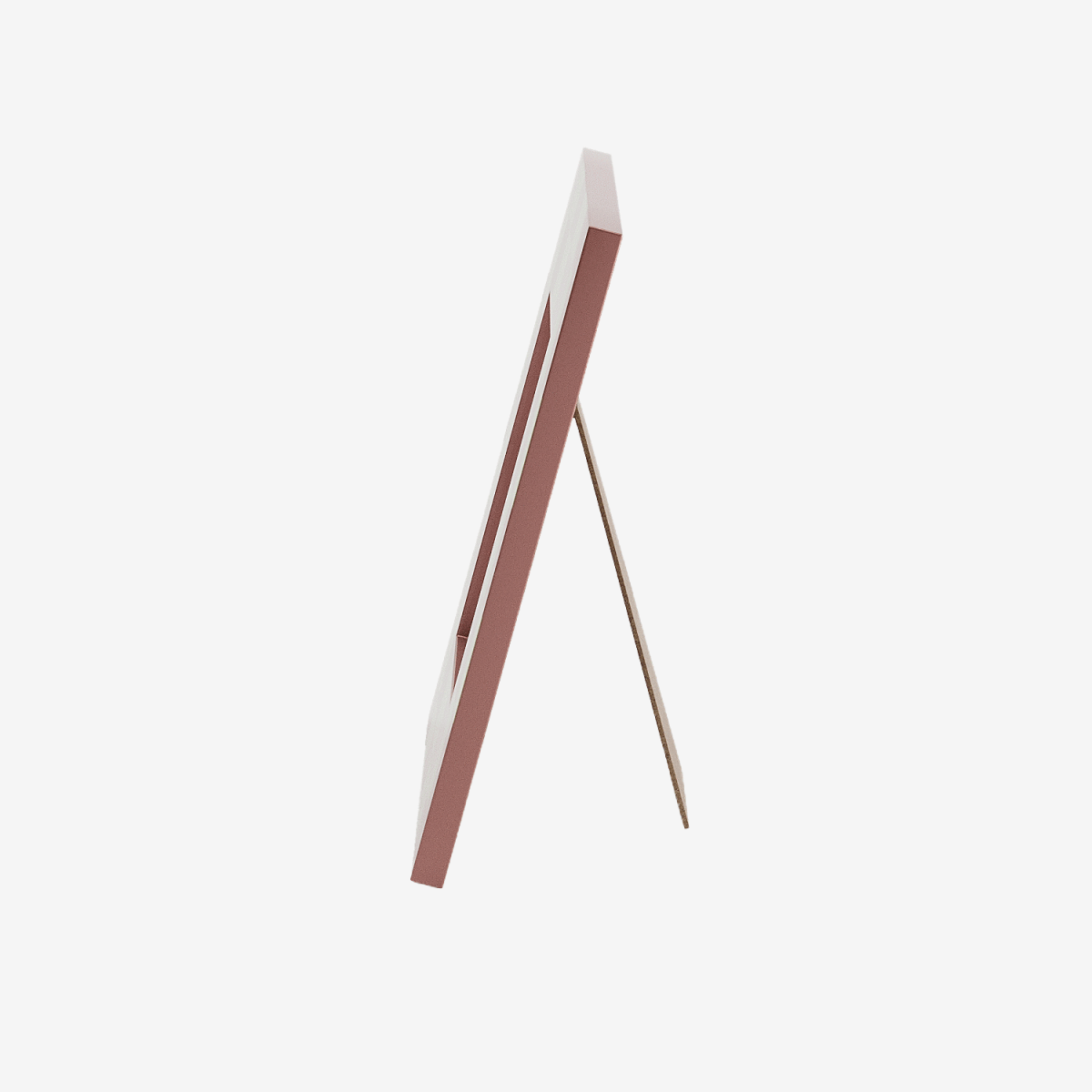 Cadre photo design à damier couleur Peach Fuzz - Potiron Paris, déco et meuble contemporain design pas cher