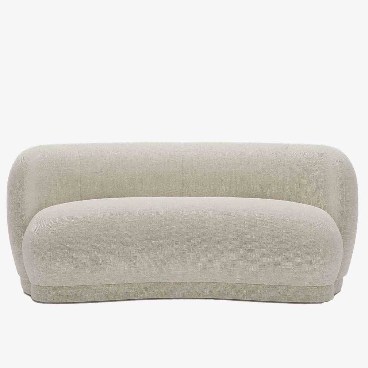 Canapé design tissu beige - Potiron Paris, les canapés design de qualité pas chers