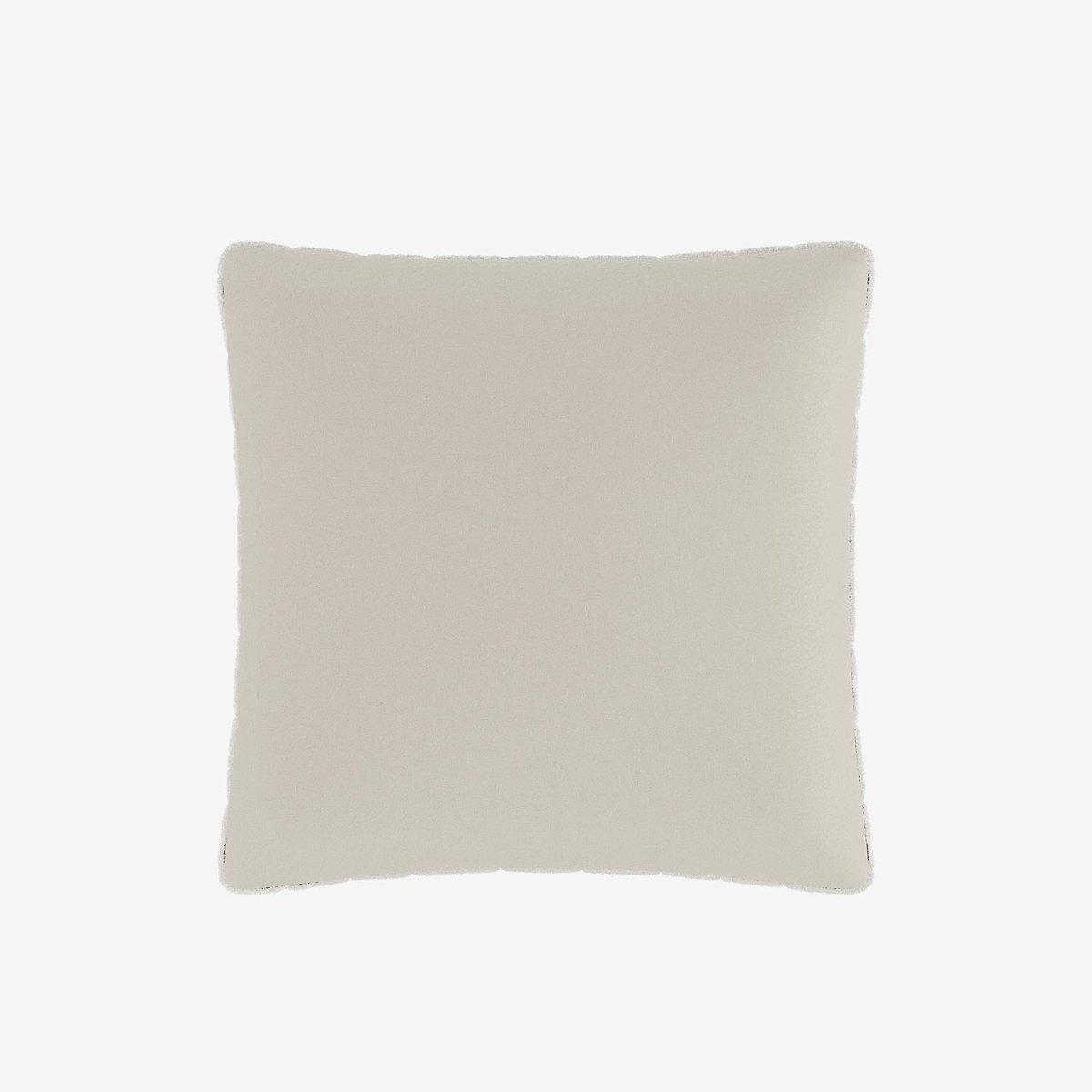 Coussin fourrure blanc Istanbul Potiron Paris