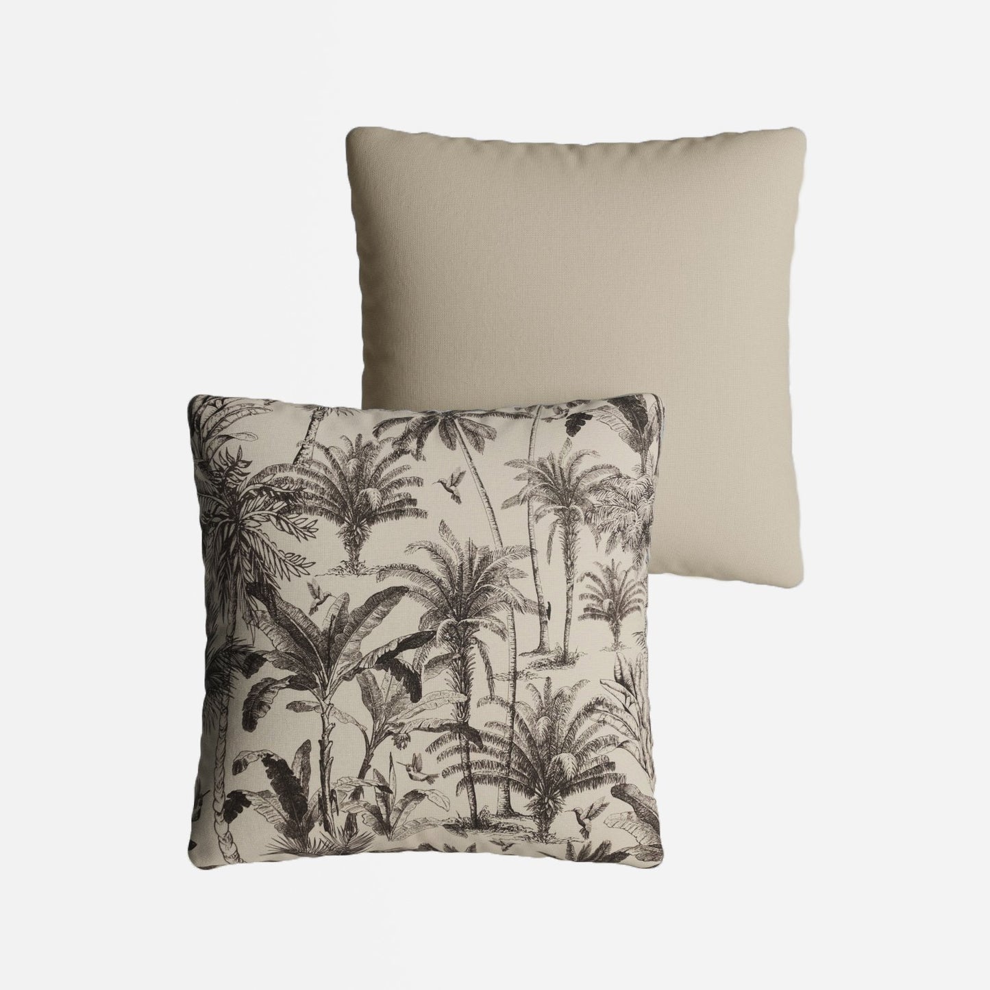 Coussin Palm Tree - Carré(ment sauvage) Potiron Paris