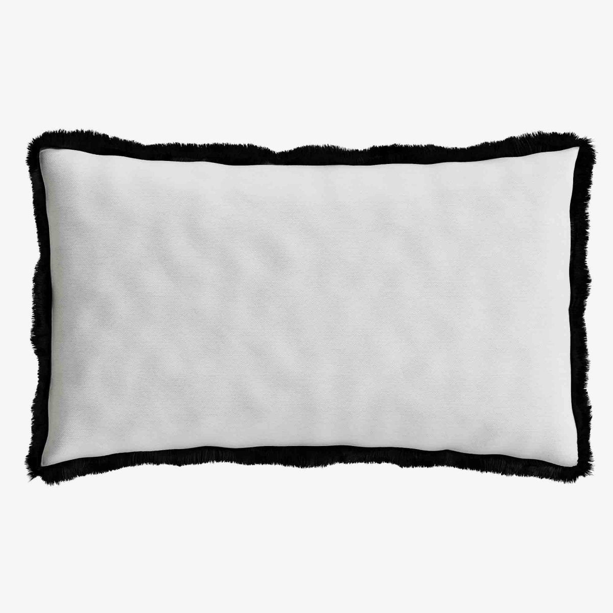 Coussin à frange style bohème chic imprimé tropical palmiers - Potiron Paris, la décoration d'intérieur moderne et design à petit prix