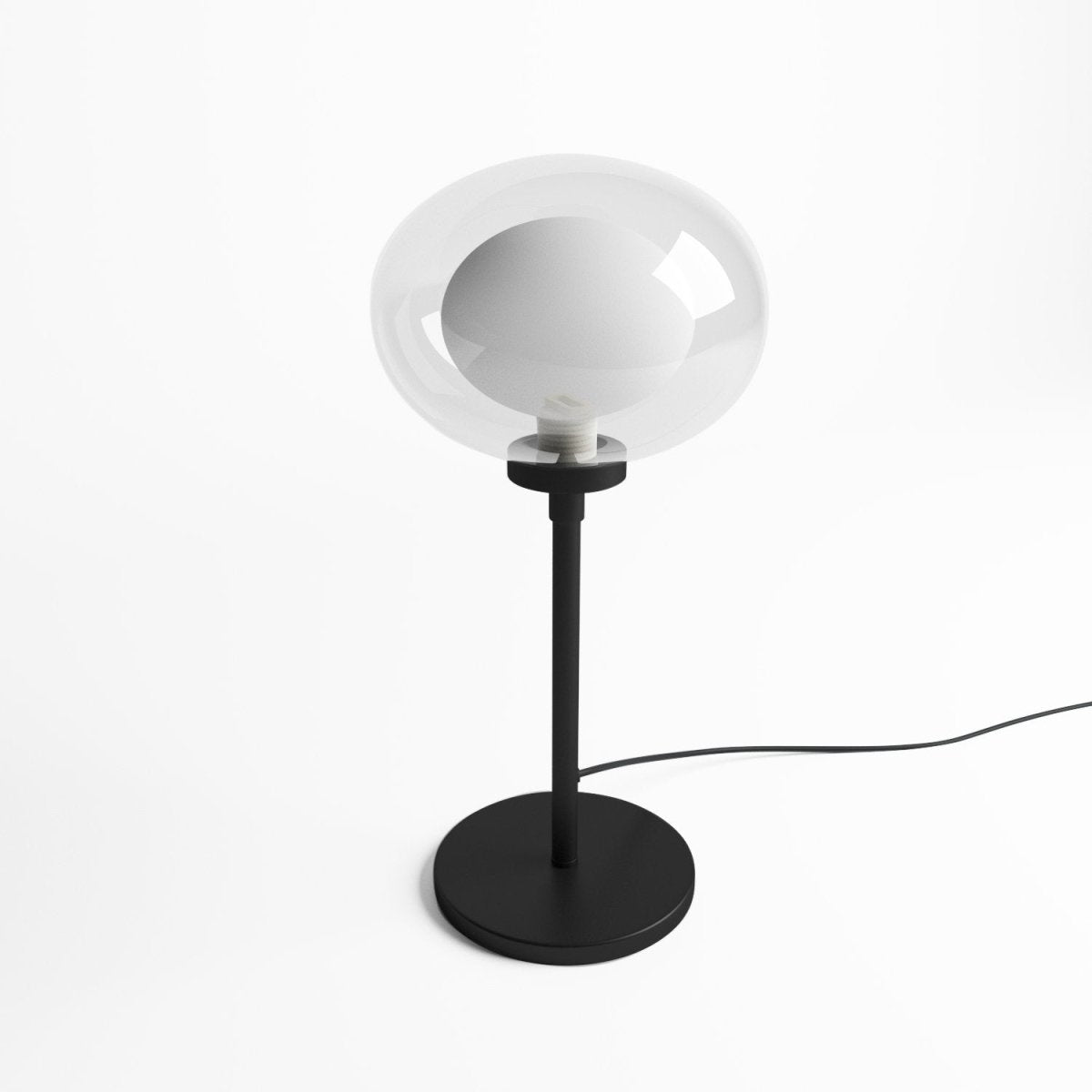 Lampe à poser Trapani – Métal Noir Potiron Paris