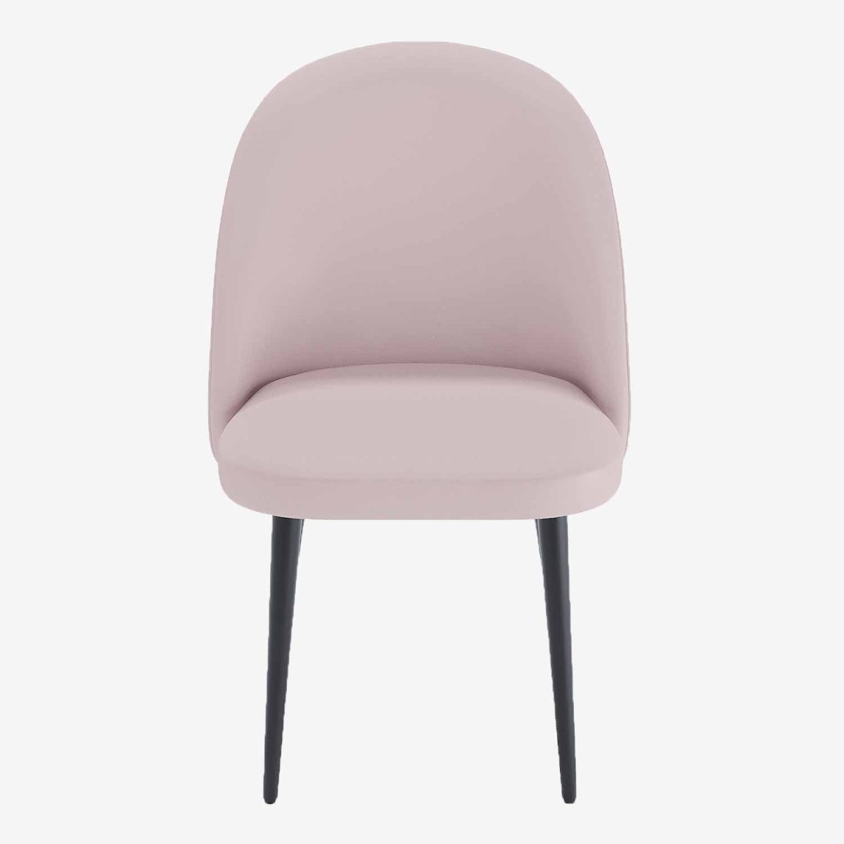 Chaises en velours rose salle à manger moderne chic - Potiron Paris, Potiron Paris, la déco des intérieurs hauts en couleurs