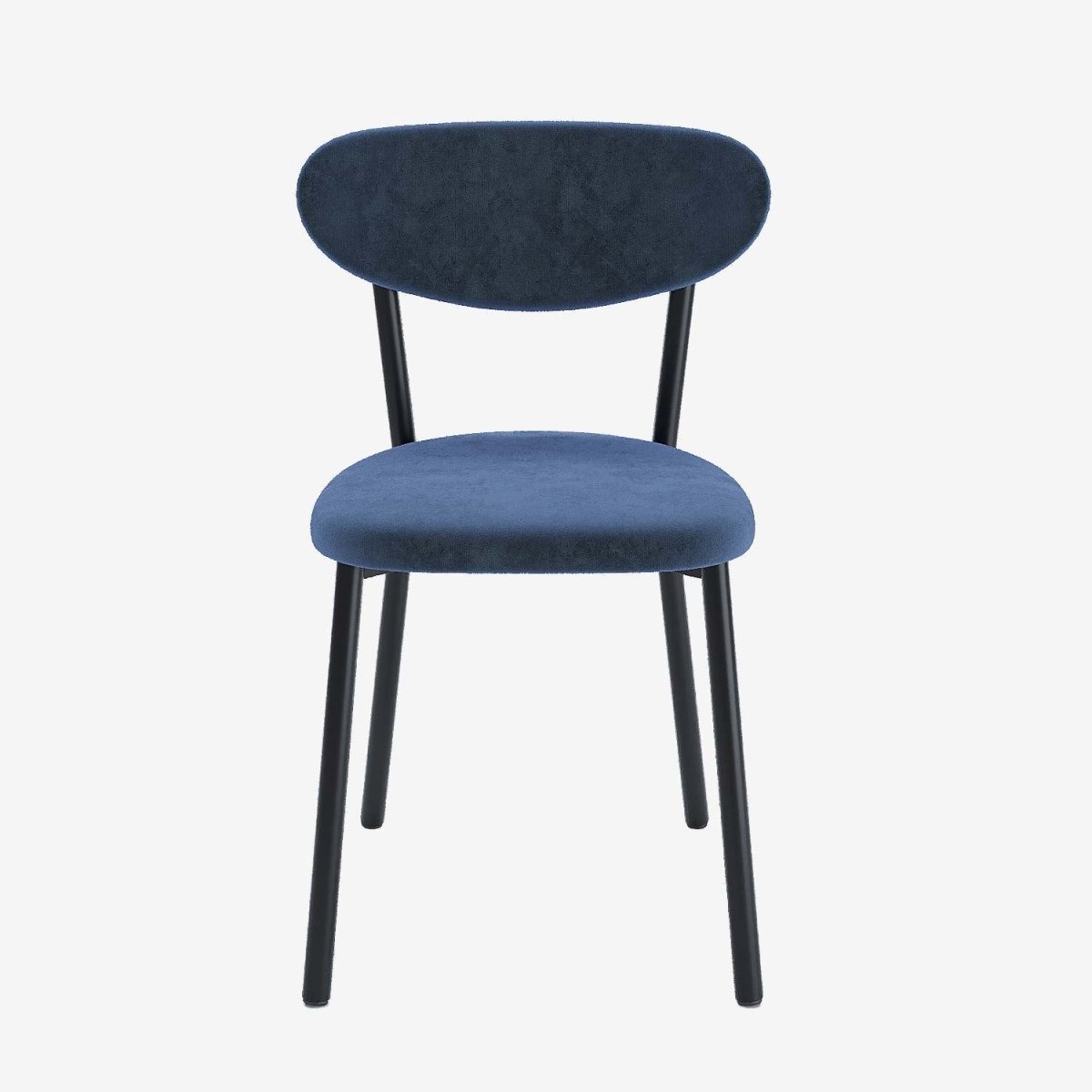 Lot de 2 chaises velours salle à manger modernes et confortables - Potiron Paris, la décoration intérieur moderne haute en couleurs