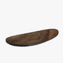 2 Plateaux Décoratifs Ronds Noirs - Diamètre 30 Cm - Matériau Type Mélamine/bois - Pour Bougies Piliers, Décoration Table, Organisation - 5