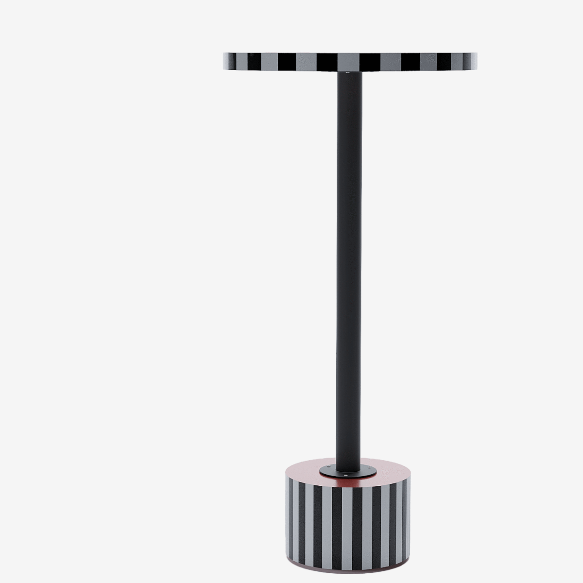 Table d’appoint bout de canapé design aux motifs et couleurs originales