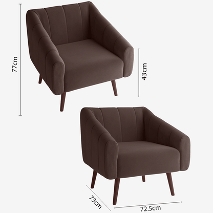 fauteuil salon design de style lounge