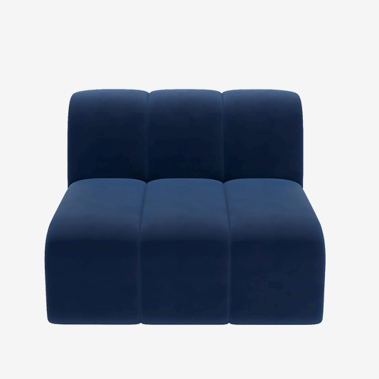 Petit canapé pour studio ou chauffeuse à intégrer dans votre grand canapé modulable : vous décidez du nombre de places assises que vous voulez dans votre salon