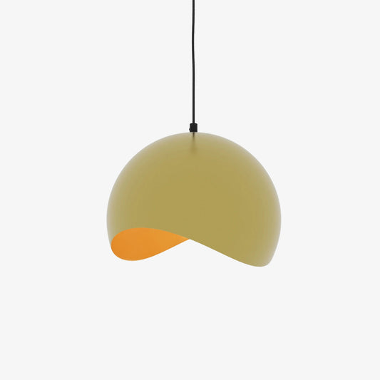 Suspension Miro Or | Luminaire Design Architectural | Métal Doré 120cm Potiron Paris