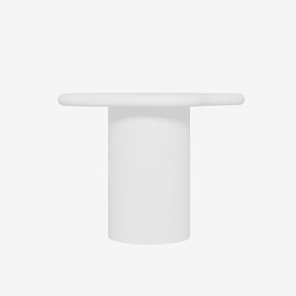 Hortensia – Table d’appoint contemporaine en magnésie blanche Potiron Paris