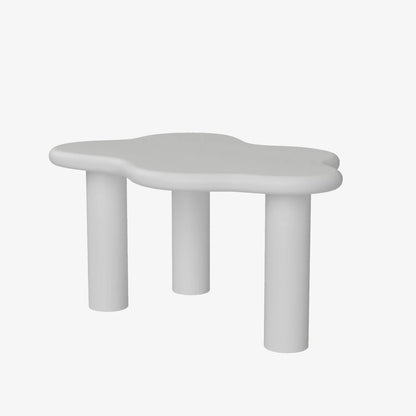 Clémentine – Table basse design en magnésie blanche Potiron Paris