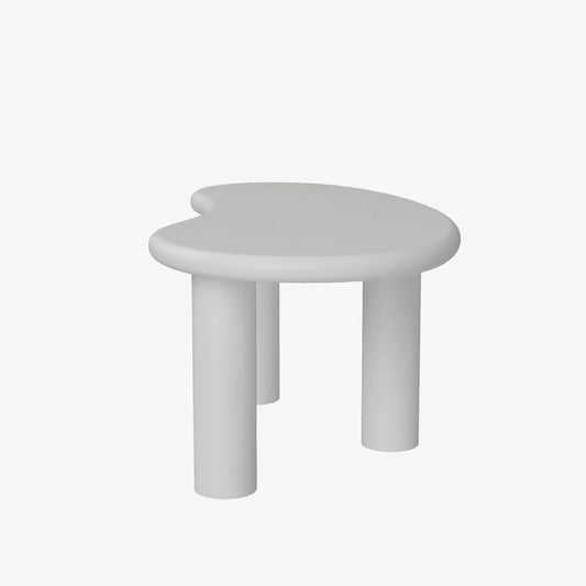 Hibiscus – Table basse design en magnésie blanche Potiron Paris