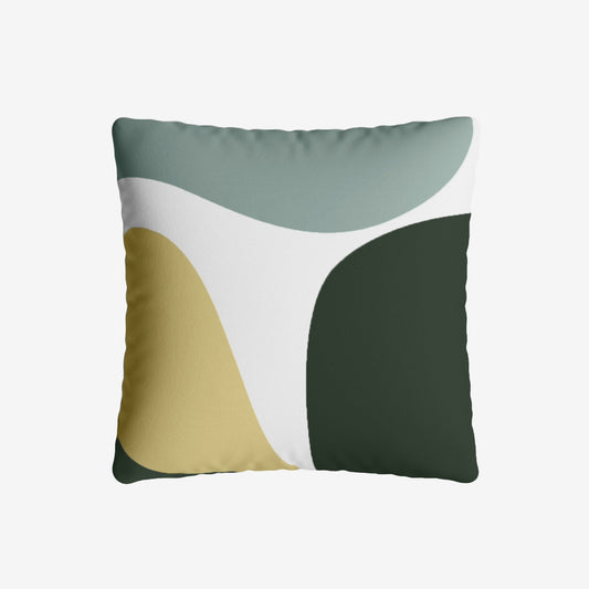 Coussin Sagan - Vert Potiron Paris