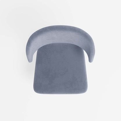 Lot de 2 chaises Clyde - Bleu Perle Potiron Paris