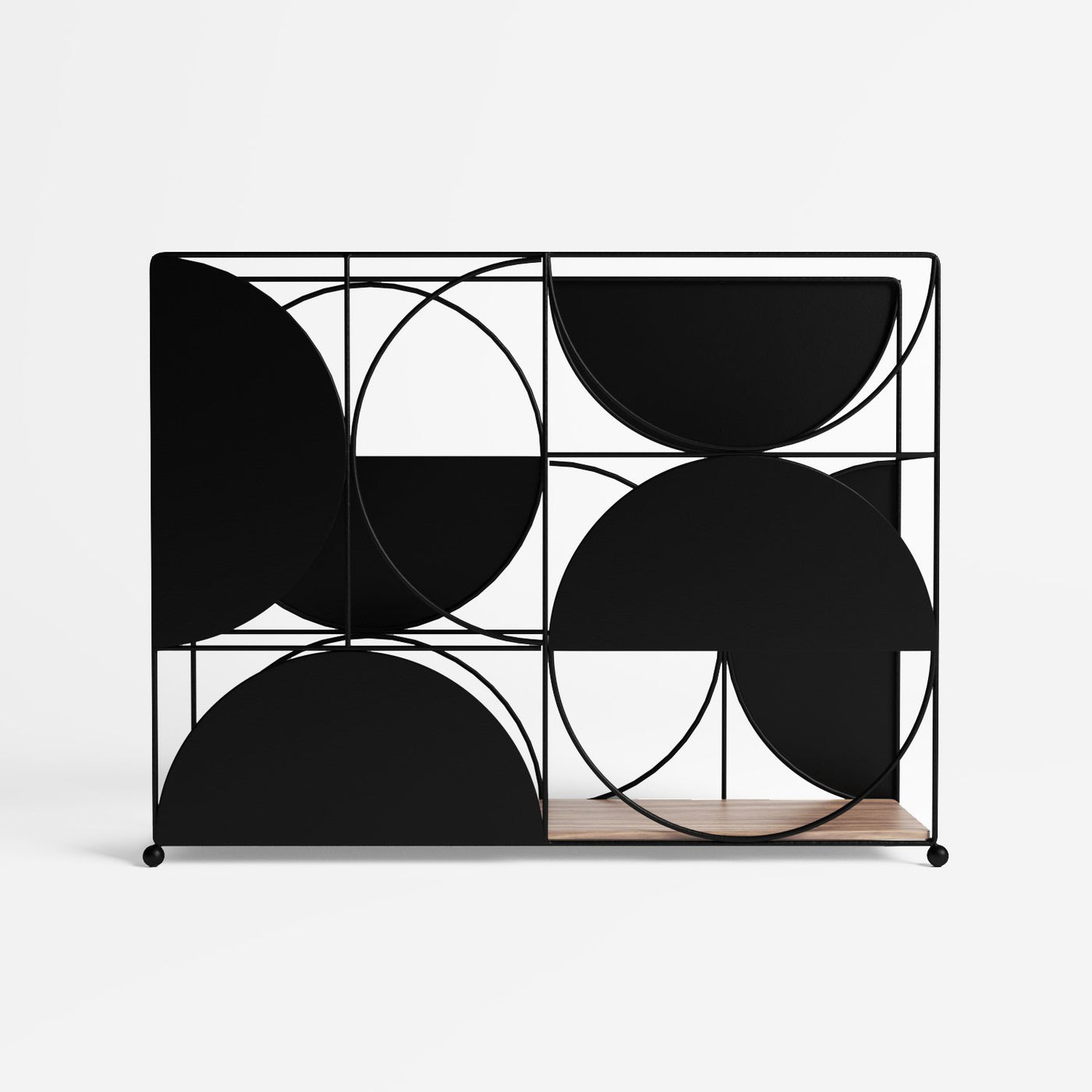 Porte-revues Design En Métal Noir Et Cuir Marron - Support Compact Pour Salon Ou Bureau