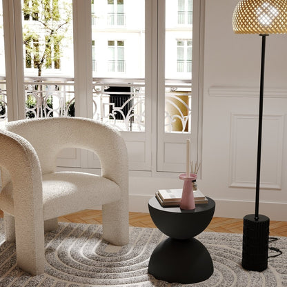 Collection décoration intérieur moderne :petite table basse design, table à café moderne et chic couleur noir- Potiron Paris, site meuble et déco pas cher