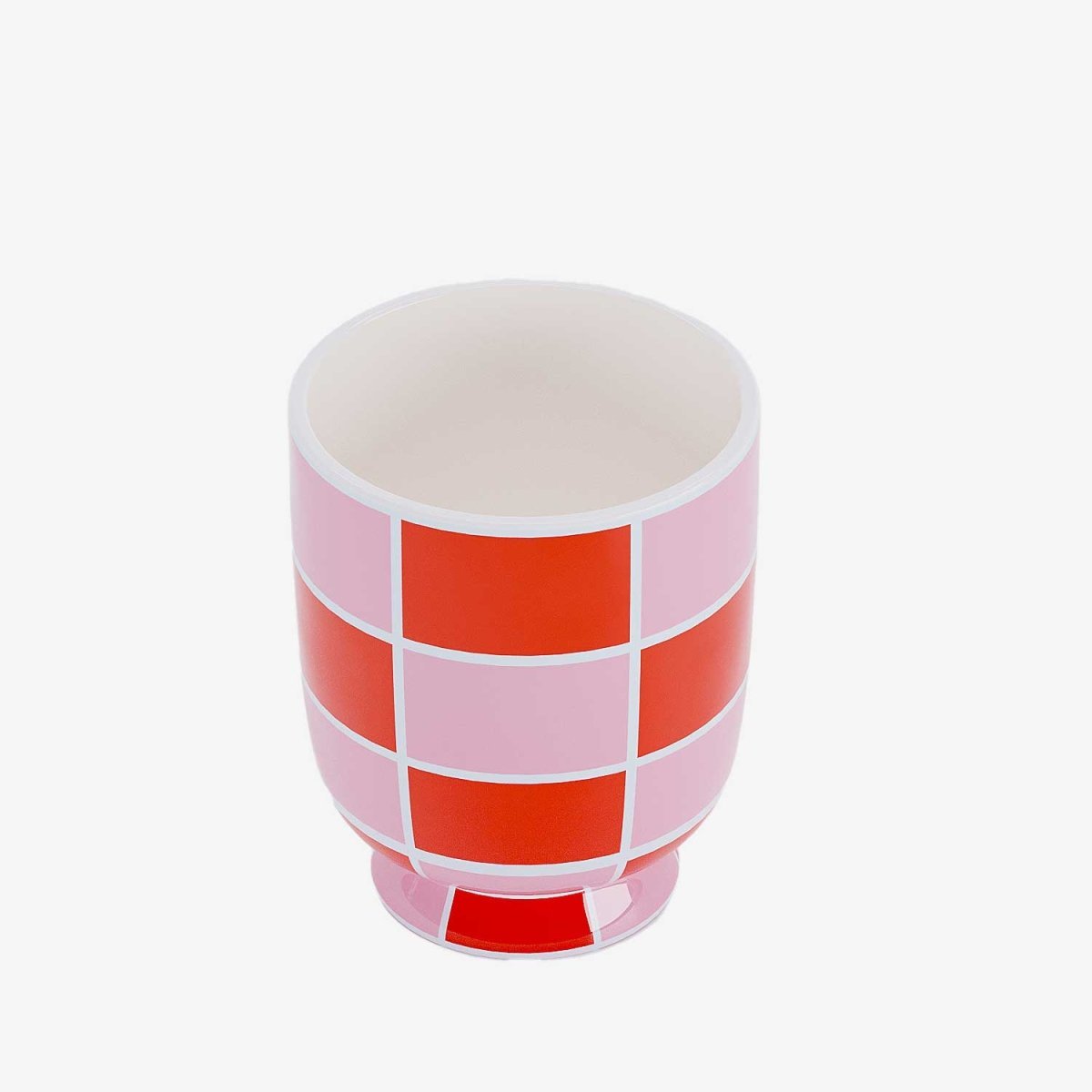 Ban.do Vase à Fleurs Vintage En Céramique - Modèle Jus D'Orange Rétro, Décoration Unique Et Colorée